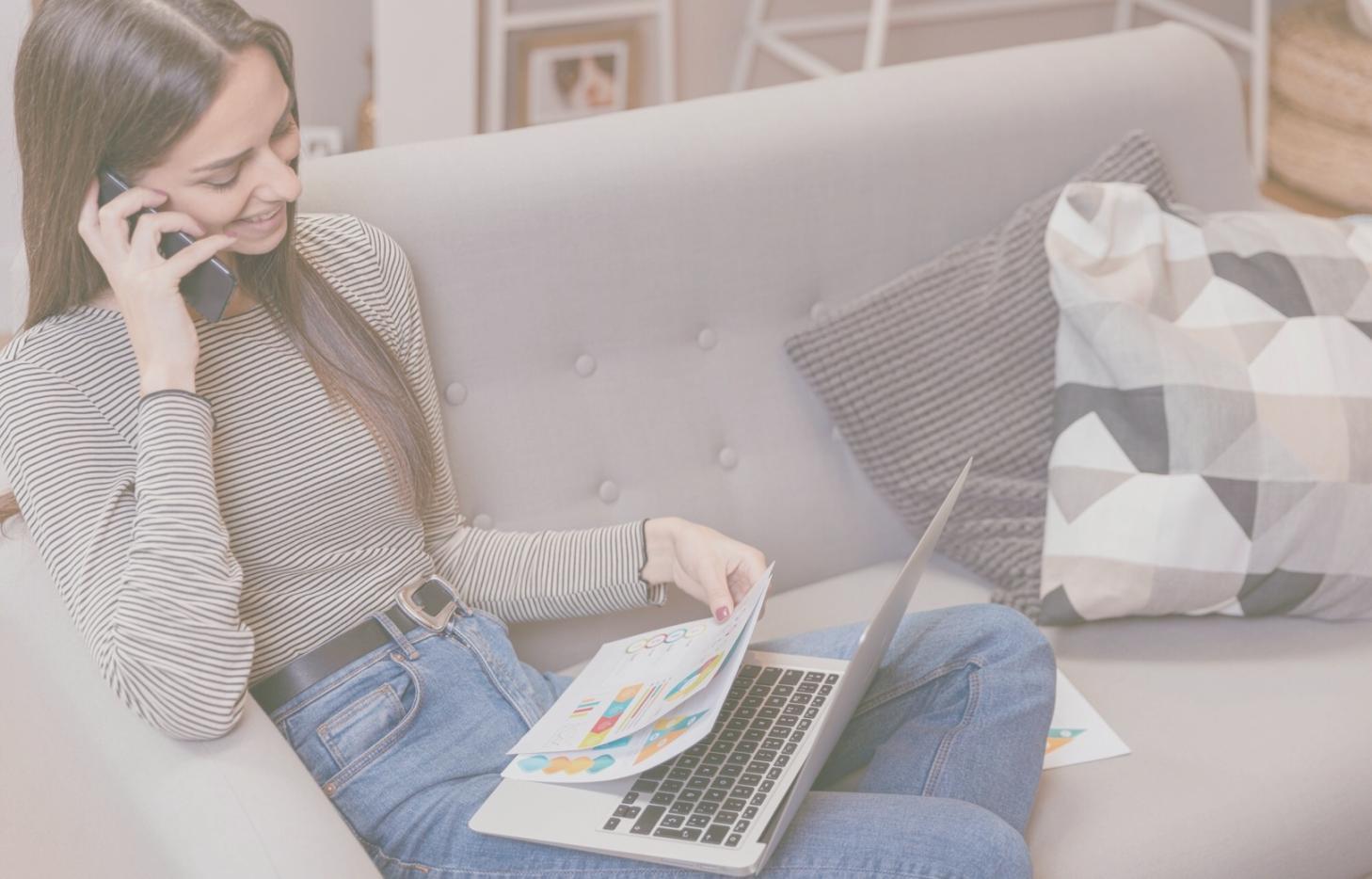 Detailaufnahme von Finanzberichten und Analysedokumenten